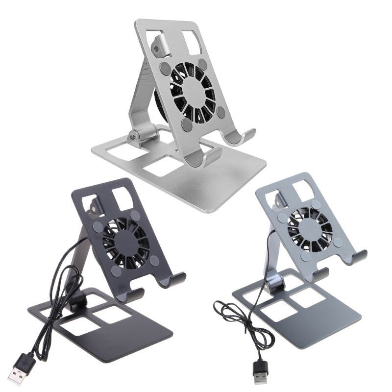 Useful Tablet Accessories - Stand Portable Cooling Fan Heat Dissipation