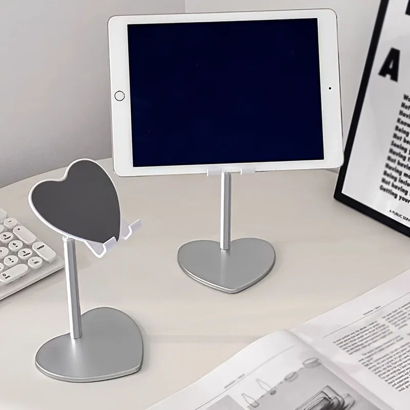 Tablet Accessories For Kids - Love Mobile Phone Stand Multifunctional Retractable