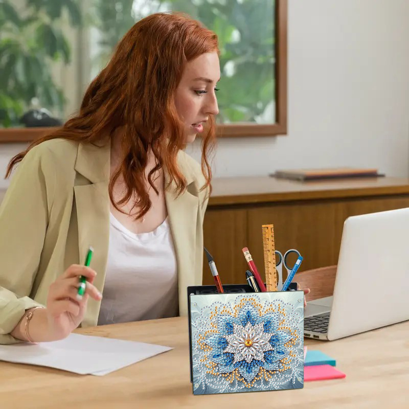 Diamond Painting Kits Seaside  - Case With Pencil Holder 评论和价格