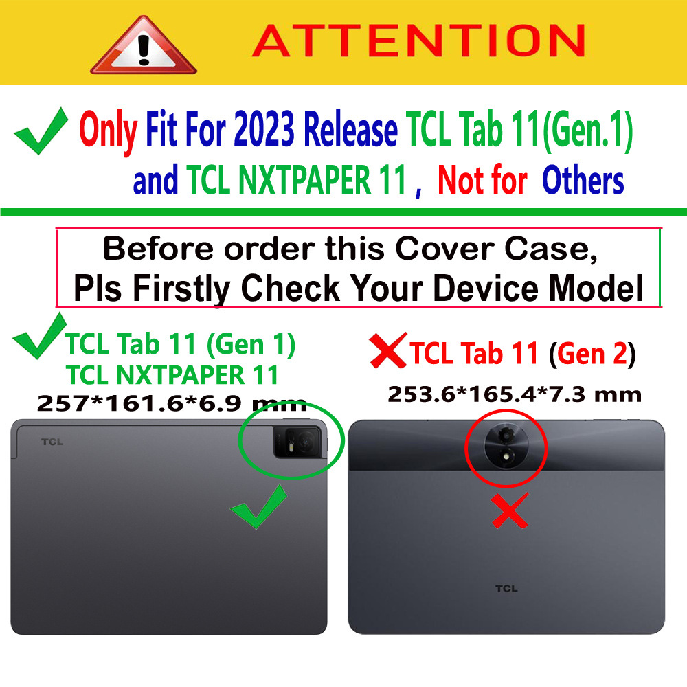 Case for TCL NXTPAPER 11 (Mode - Tcl Tablet Accessories 评论和价格