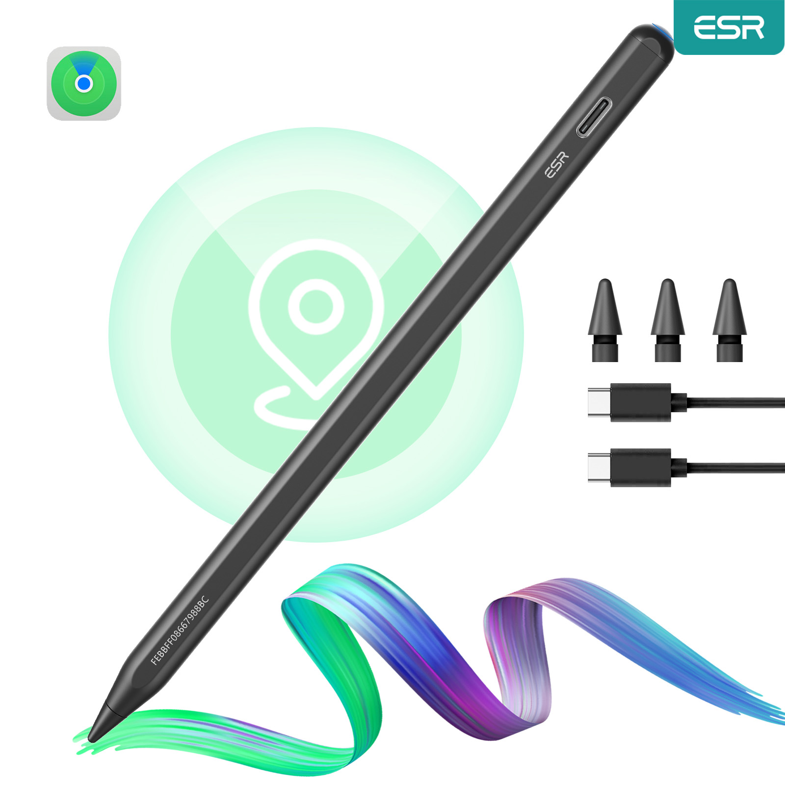 ESR iPad Pencil Compatible wit - Tablet Accessories For Kids 评论和价格