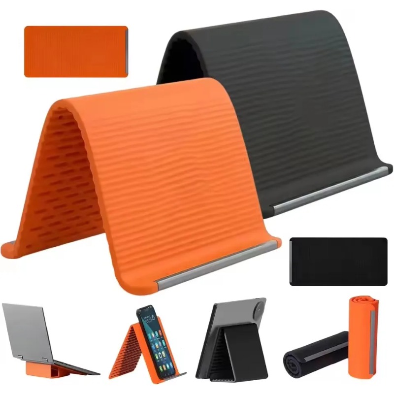 Flexible Foldable Silicone Pho - Useful Tablet Accessories 评论和价格