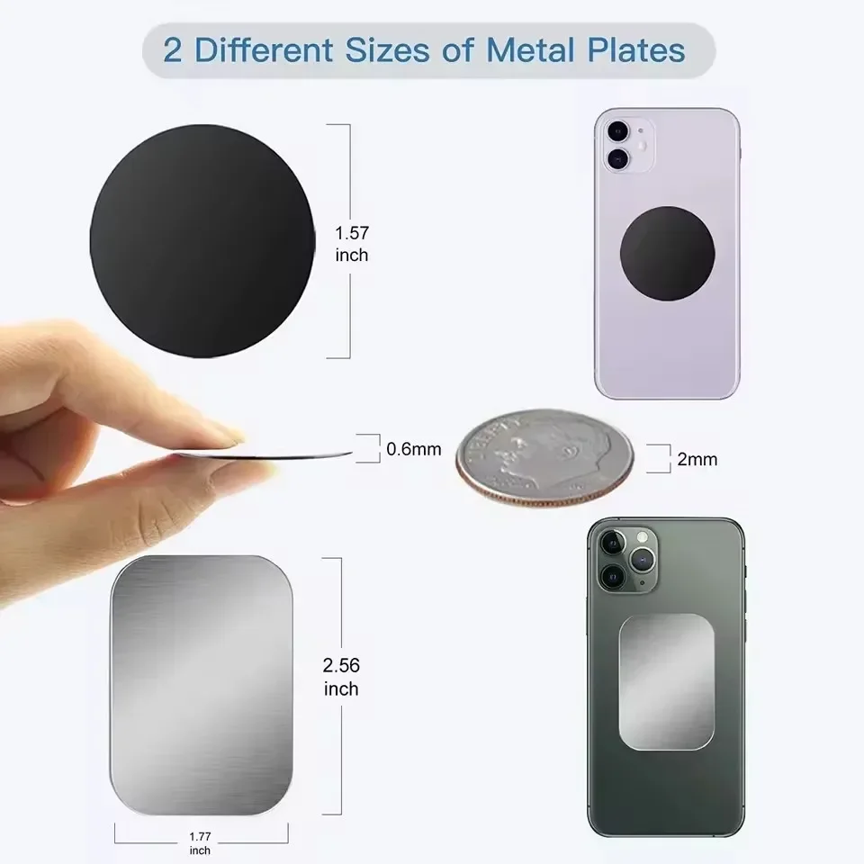 5/10pcs Magnetic Metal Plate D - Useful Tablet Accessories 评论和价格