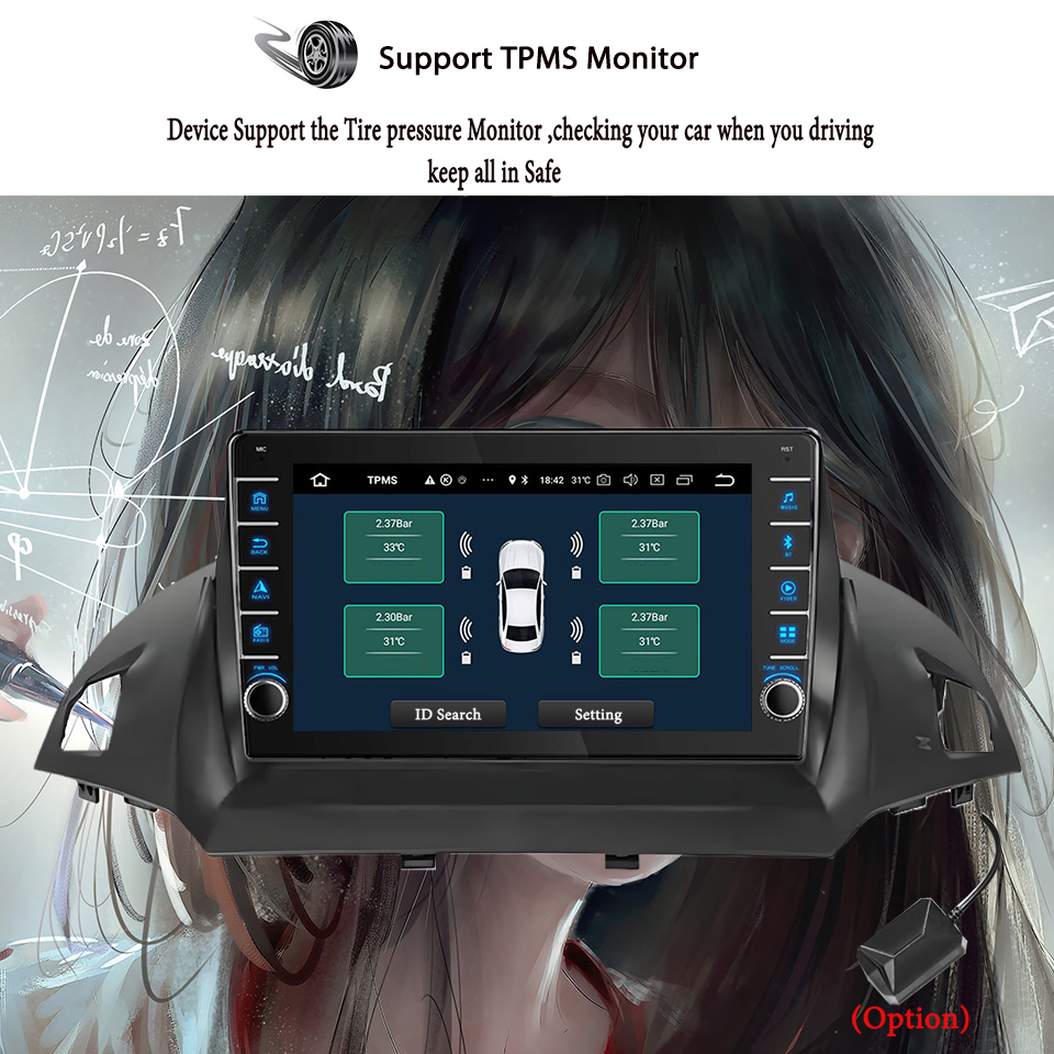 8G+128G Android 14 For Ford Ku - Tablet Danish Mobile & Accessories 评论和价格