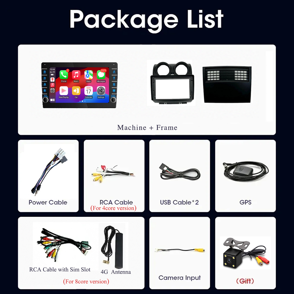 8G+128G Android 14 Car Autorad - Tablet Danish Mobile & Accessories 评论和价格