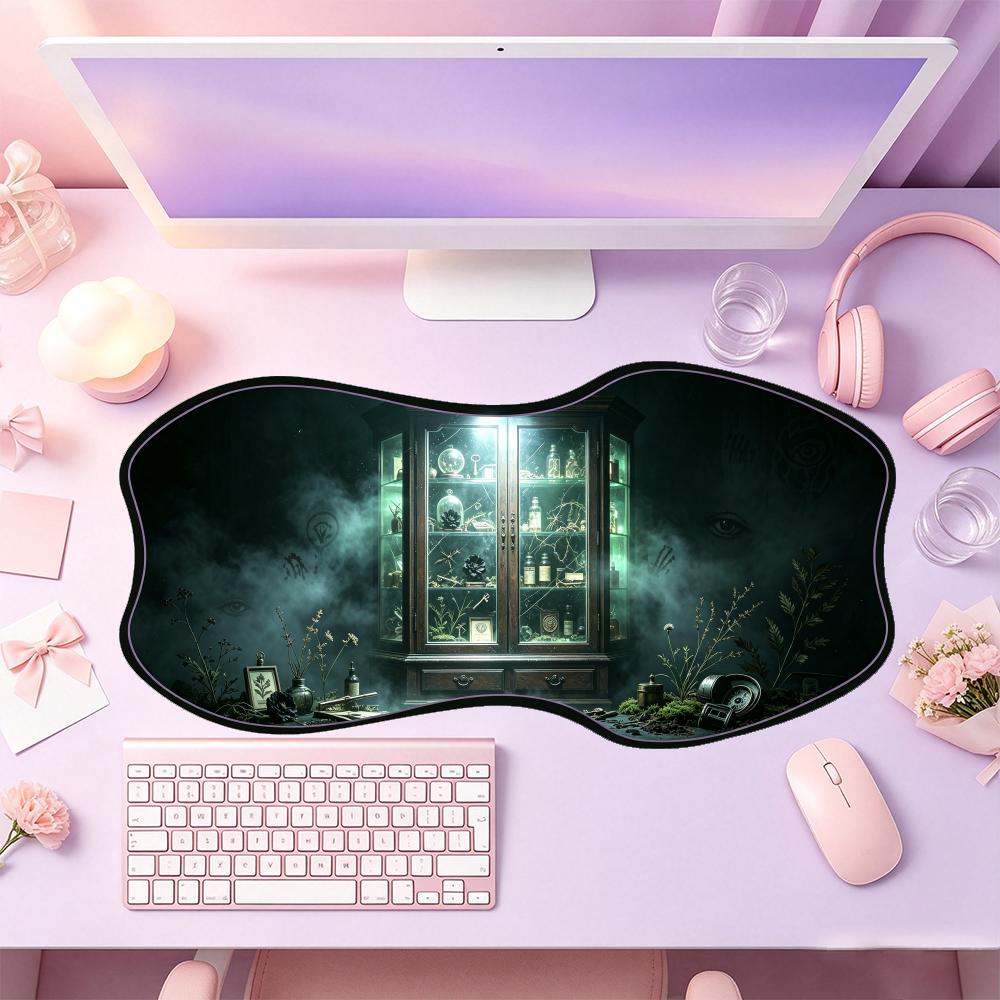 Anime Mouse Pads Dark Wine Cel - Unique Table Accessories 评论和价格