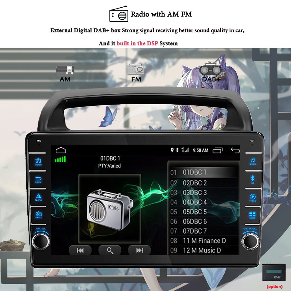 8G+128G Android 14 For Kia Car - Tablet Danish Mobile & Accessories 评论和价格