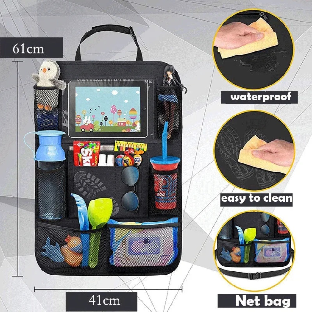 Car Seat Back Organizer 9 Stor - Tablet Accessories For Kids 评论和价格