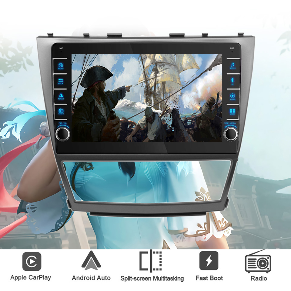 8G+128G Android 14 For Toyota  - Tablet Danish Mobile & Accessories 评论和价格
