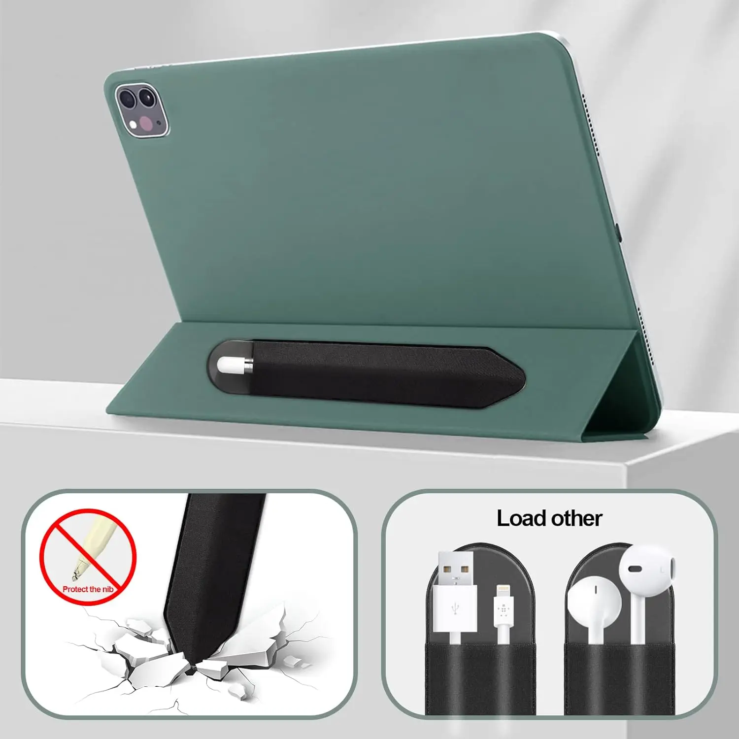 Tablet Touch Pen Pouch Bag Sle - Case With Pencil Holder 评论和价格