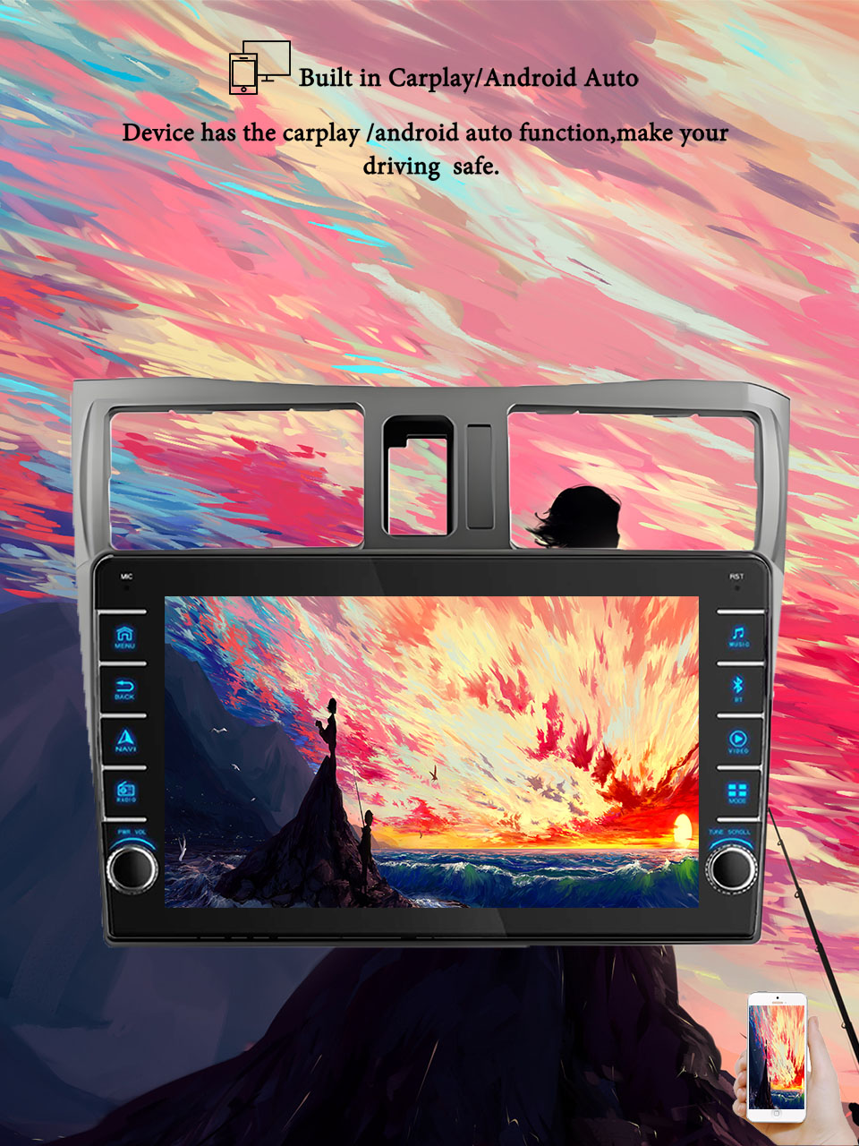 8G+128G Android 14 For Nissan  - Tablet Danish Mobile & Accessories 评论和价格
