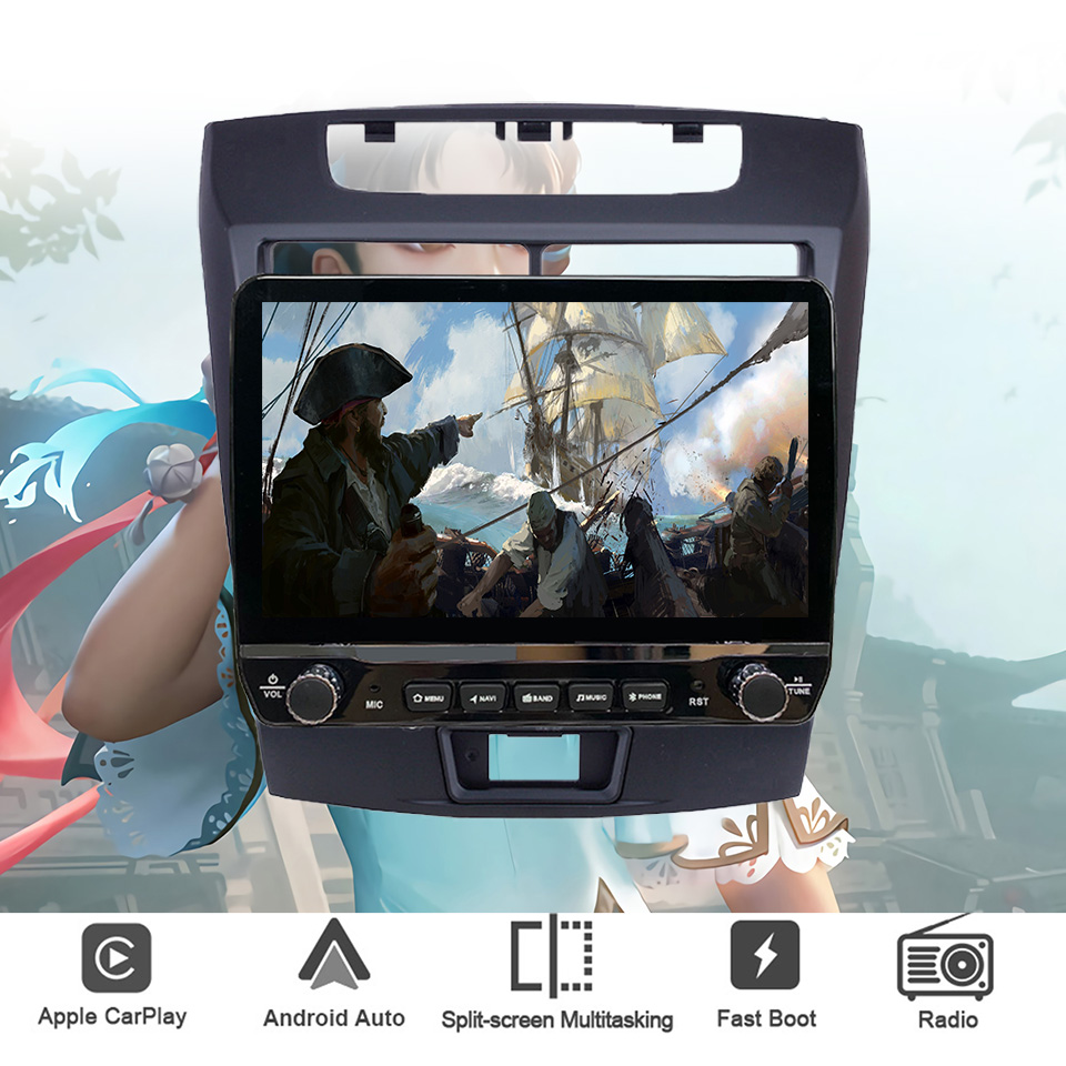 2Din Android 14 Autoradio Mult - Tablet Danish Mobile & Accessories 评论和价格