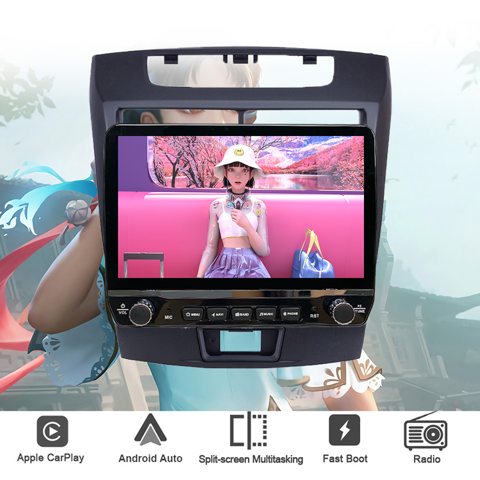 2Din Android 14 Autoradio Mult - Tablet Danish Mobile & Accessories 评论和价格