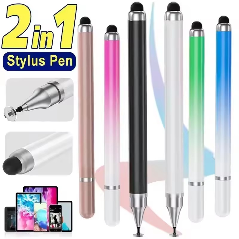 2 in 1 Universal Stylus Pen Fo - Useful Tablet Accessories 评论和价格